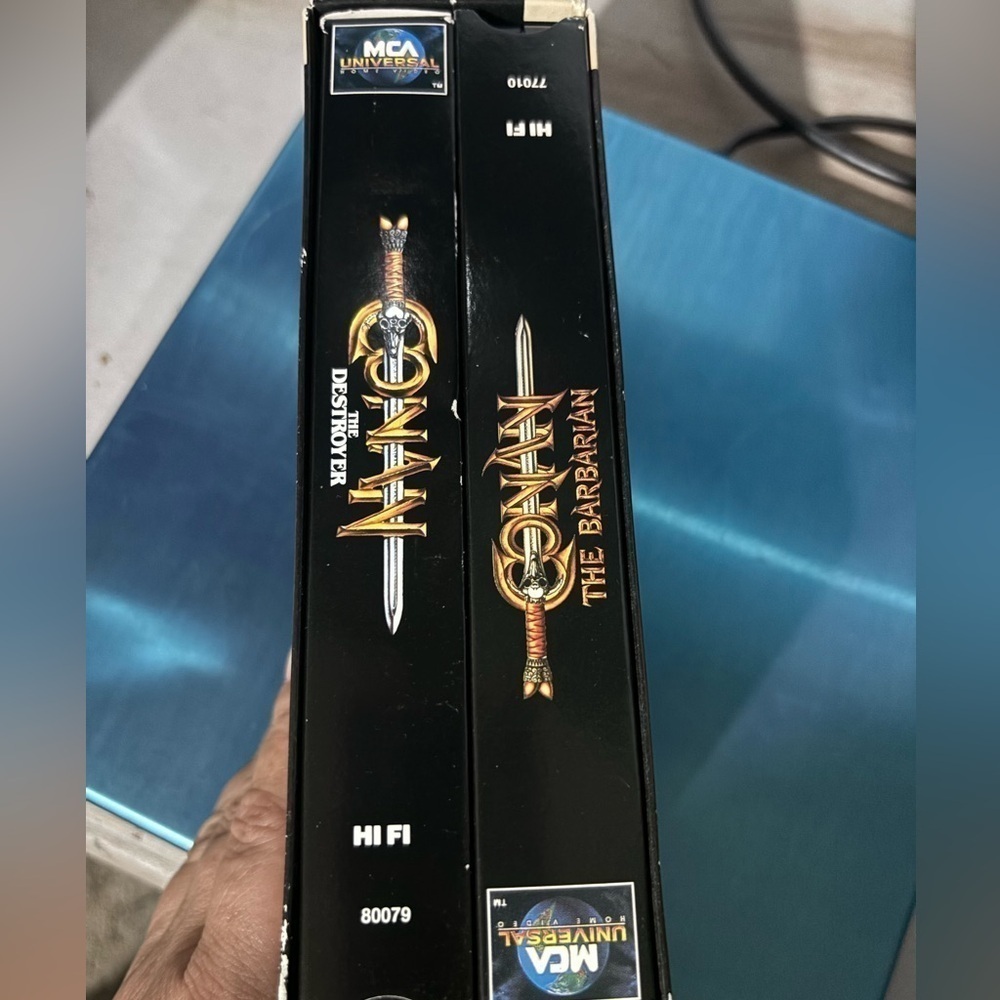 🩷Free🩷VHS Conan the barbairen and the destroyer - Picture 4 of 4